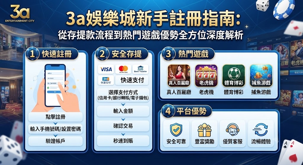 從存提款流程到熱門遊戲優勢全方位深度解析
