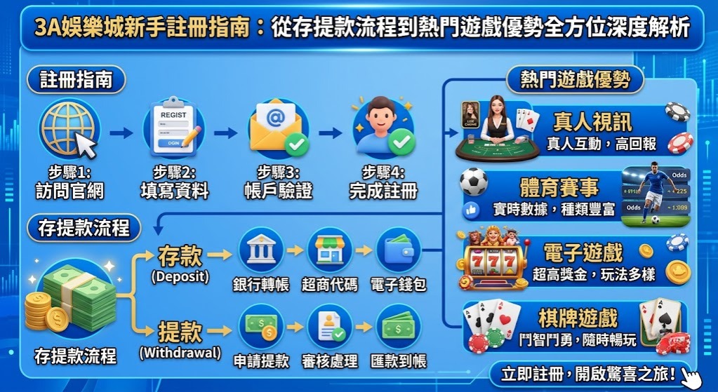 從存提款流程到熱門遊戲優勢全方位深度解析